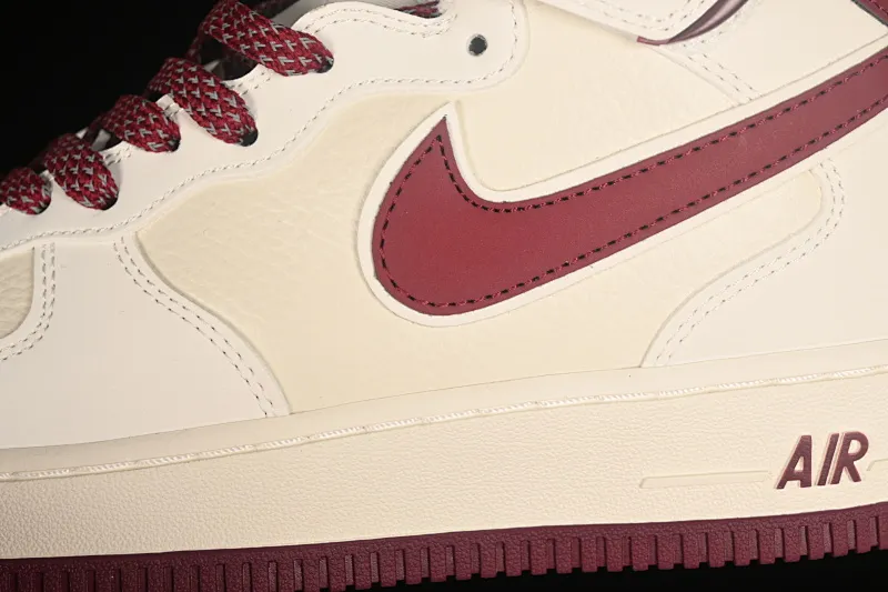 All categories Nk Air Force 1 Air Force series Nk Air Force 1 Mid Air Force mid-top Nk Air Force 1'07 Mid beige red hook Starry Air Force One mid-top casual sneakers SH0235-533